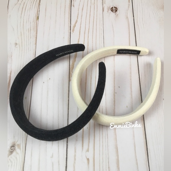 New 5 Piece Handmade Wide Padded Hairband Hair Accessory Set - Picture 9 of 16